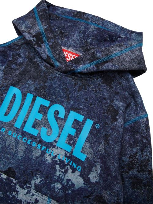 Felpa bambino Diesel over blu DIESEL KIDS | J02623KYA0GK8AT